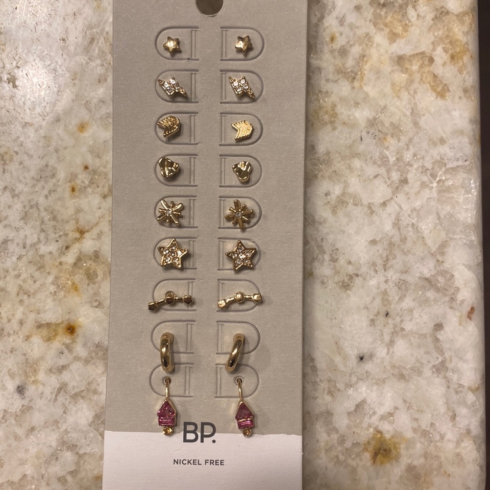 BP Earring Set of 9